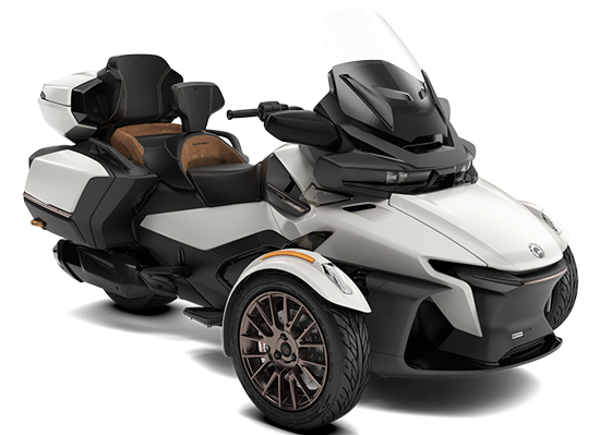 Spyder RT Sea To Sky Vegas white 2024 Can-am - QUADYLAND